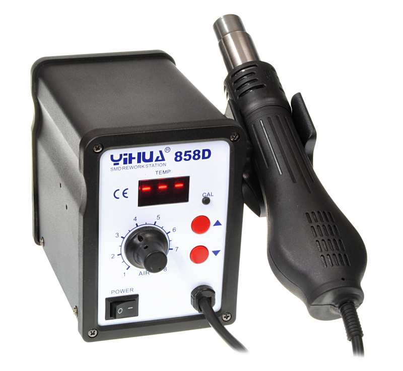 Horkovzdun stanice 858D 700W 100-450C (Nov)