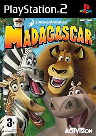 Madagascar (bazar, PS2) - 359 K