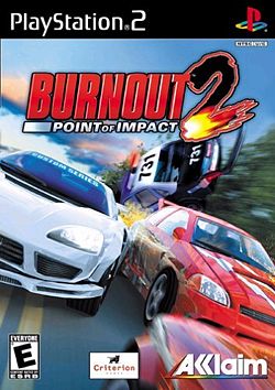 Burnout 2 Point of Impact (bazar, PS2) - 199 K
