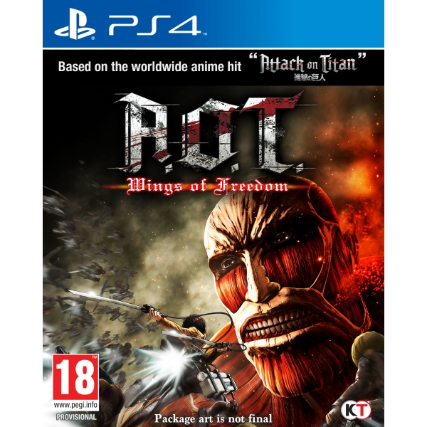 Attack on Titan Wings of Freedom (nov, PS4) - 899 K