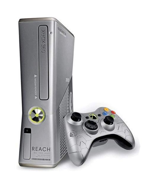 XBOX 360 SLIM 250GB LIMITED EDITION HALO REACH(bazar) - 3999 K
