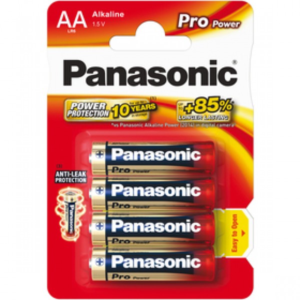 Panasonic LR6 4BP AA Pro Power alk - 89 K�