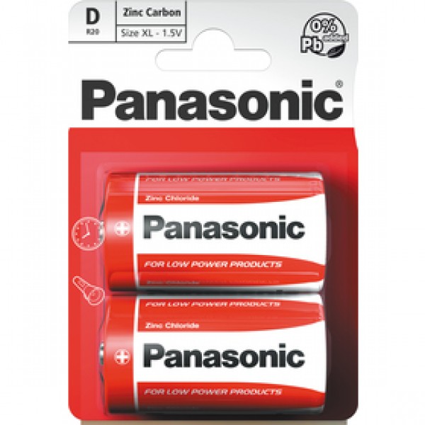 Panasonic R20 2BP D Red zn - 59 K