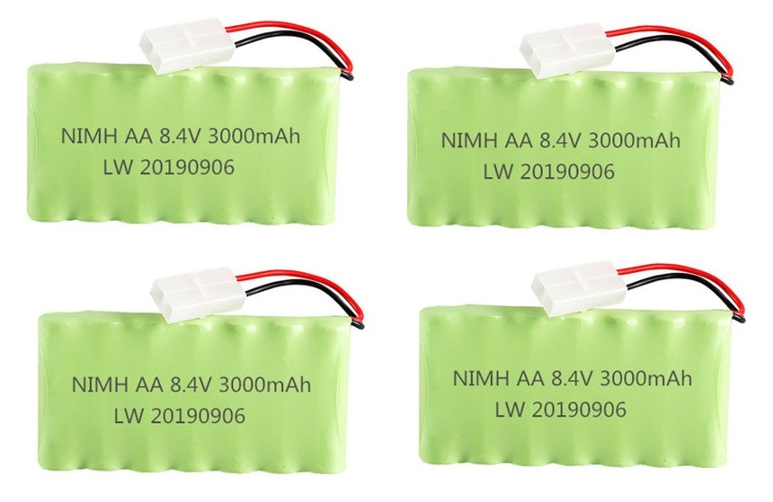 Baterie 8,4v 3000mah NiMH pro RC auto , lo ,Dron (nov) - 329 K