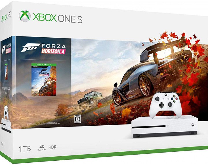 Xbox One S 500GB + Forza Horizon 4 (nov) - 6690 K