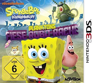 Spongebob Schwammkopf Planktons Fiese Robo Rache (bazar, 3DS) - 529 K