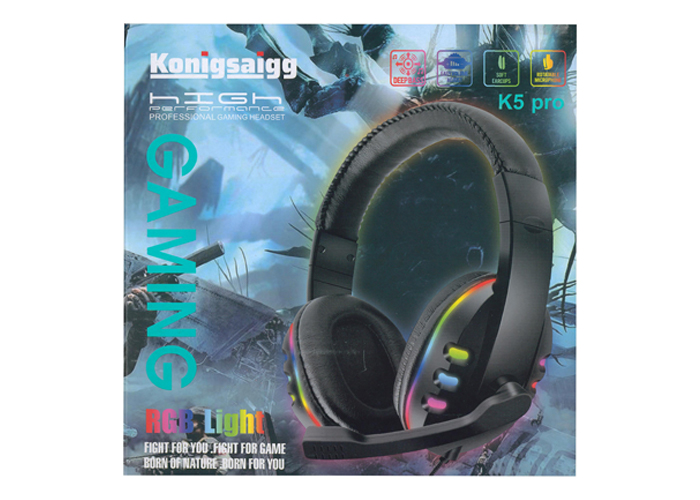 Hern stereo RGB sluchtka s mikrofonem pro PS4/Xbox One - nov - 499 K