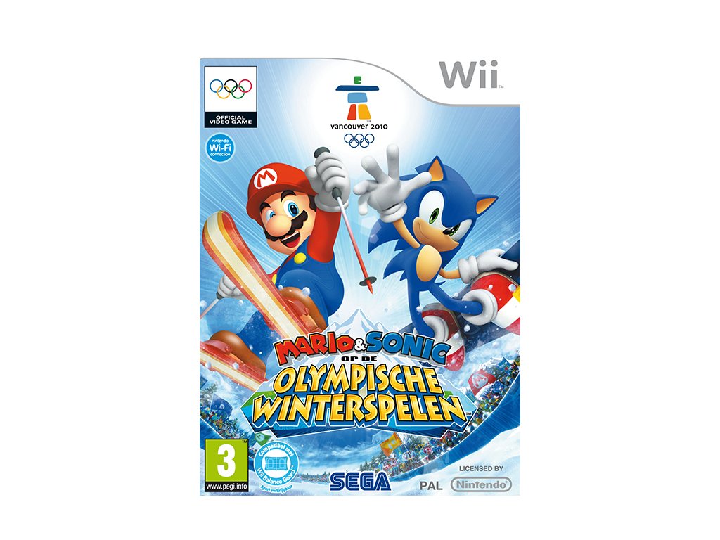 Mario and Sonic at the Olympic Winter Games (WII, bazar) - 899 K