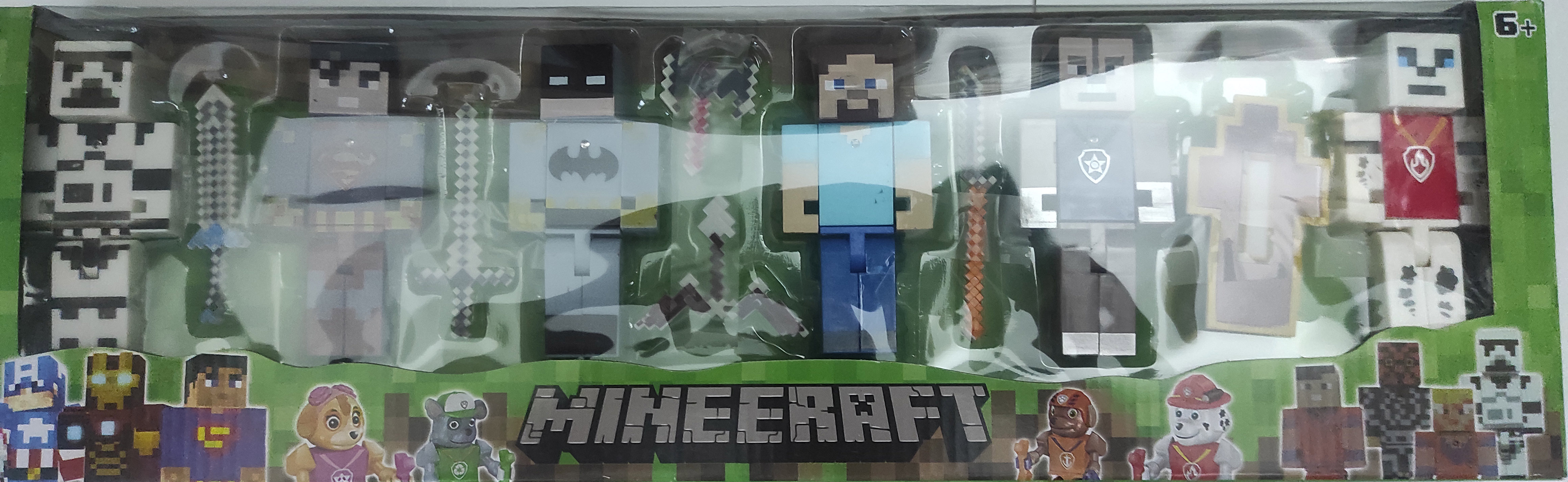 Sada 6KS Figurek Minecraft 10,5 (nov) - 499 K