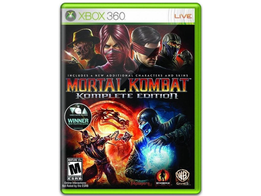 Mortal Kombat 9 (X360,bazar) - 499 K