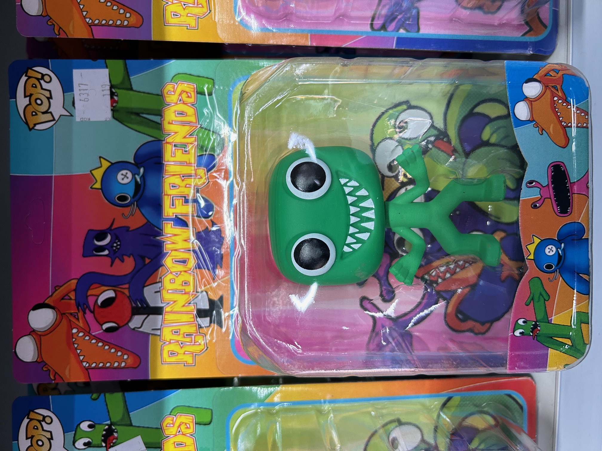Figurka - Rainbow Friends - Green 10cm ze hry Roblox (nov) - 119 K