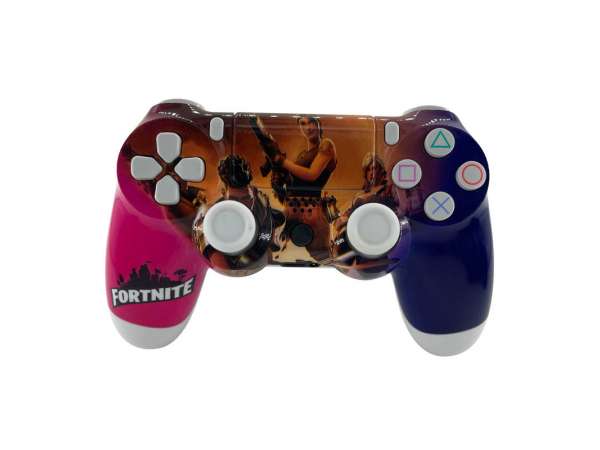 Bezdrtov ovlada DoubleShock 4  pro Sony Playstation 4 (PS4) s motivem Fortnite (nov) - 798 K