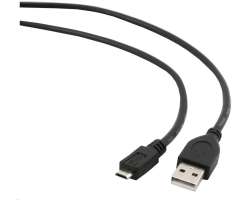 USB napjec/datov kabel 1,8m  Typ USB A na Micro USB - Zlacen kontakty - 99 K