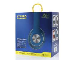 Bezdrátová stereo sluchátka V33 - černá - 429 Kč