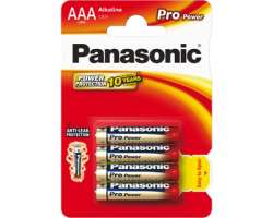 Panasonic LR03 4BP AAA Pro Power alk - 89 K