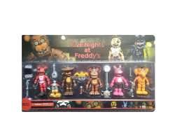 FNAF Five Nights at Freddys - Sada 6ks Figurek - 499 K