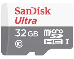 SanDisk Micro SDHC Ultra Android 32GB 48MB/s UHS-I (bazar) - 199 Kč