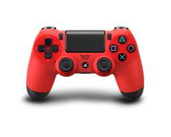Originln Sony DUALSHOCK 4 bezdrtov ovlada  Red (repasovan, PS4) - 999 K