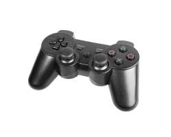 BLUETOOTH bezdrtov gamepad s vibracemi pro PS3, ern - 268 K