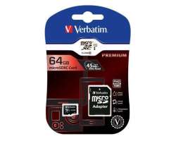 Verbatim micro SDXC 64GB Premium class 10 (nov) - 599 K