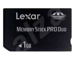 Paměťová Karta Memory Stick PRO Duo 1GB na PSP - bazar - 159 Kč