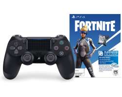 Gamepad Sony Dual Shock 4 pro PS4 v2 - ern + Fortnite balek (nov, PS4) - 1399 K