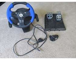 Volant Logitech Driving Force EX + pedly na PS3/PS2 (bazar) - 499 K