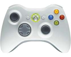 Origin�ln� Microsoft Xbox 360 Wireless Controller B�l� (repasovan�) - 499 K�