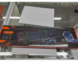 Herní RGB podsvícená klávesnice + myš D336 (nová) - 519 Kč
