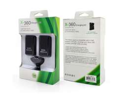 BN-X3610 2x baterie 4800mAh XBOX 360 + nab�jec� kabel, �ERN� (X360) - 359 K�