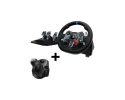 Logitech G29 Driving Force + adc pka (shifter)(PS4/PS5/PS3,bazar) - 3799 K