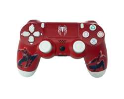 Bezdrtov ovlada DoubleShock 4  pro Sony Playstation 4 (PS4) s motivem Spiderman (nov) - 798 K