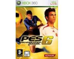 Pro Evolution Soccer 6 - PES 6 (bazar, X360) - 79 K